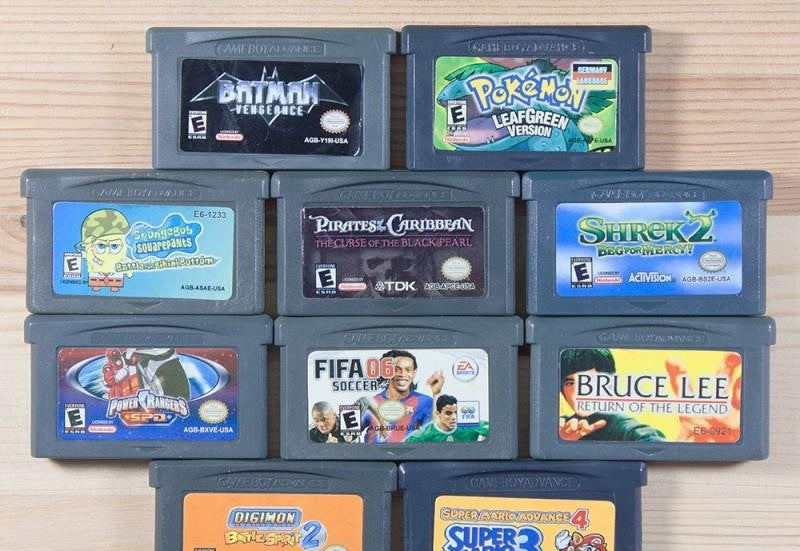 10 GameBoy Spiele zum TOP Preis! - GBA80