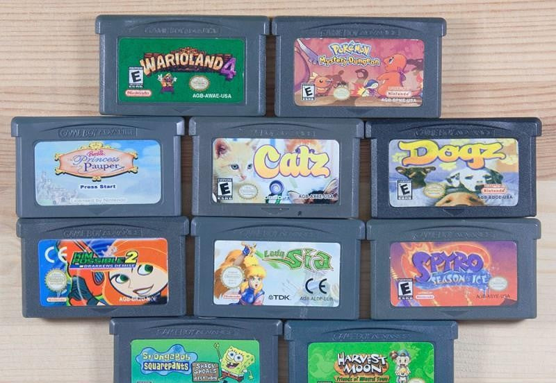 10 GameBoy Spiele zum TOP Preis! - GBA90