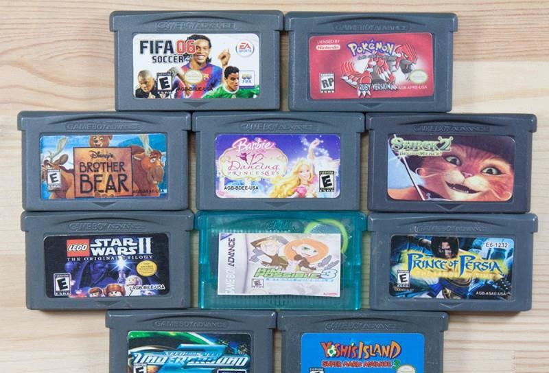 10 GameBoy Spiele zum TOP Preis! - GBA122