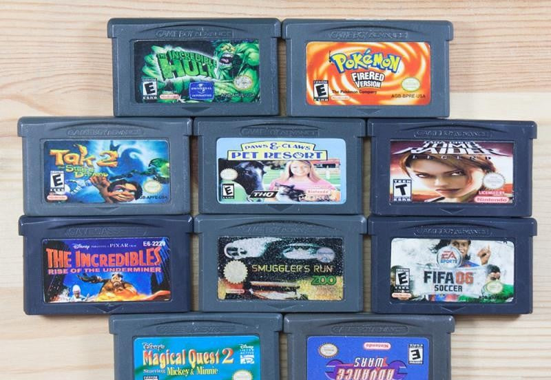 10 GameBoy Spiele zum TOP Preis! - GBA123