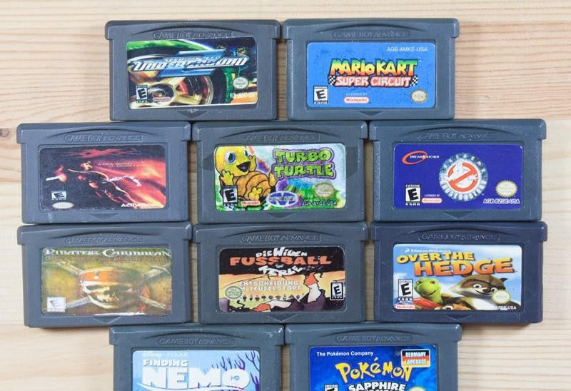 10 GameBoy Spiele zum TOP Preis! - GBA124