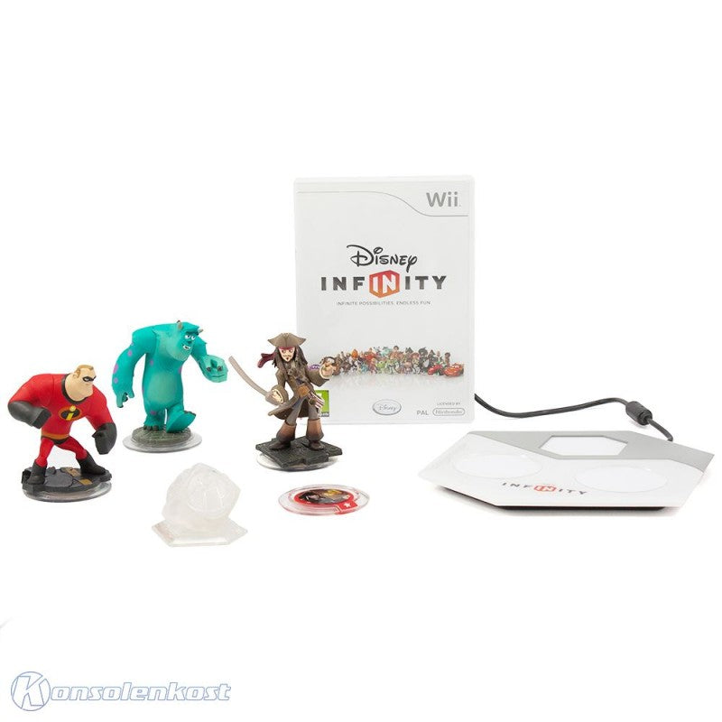 Disney Infinity + 3 Figuren + Portal + Bonus Münze + Play Set