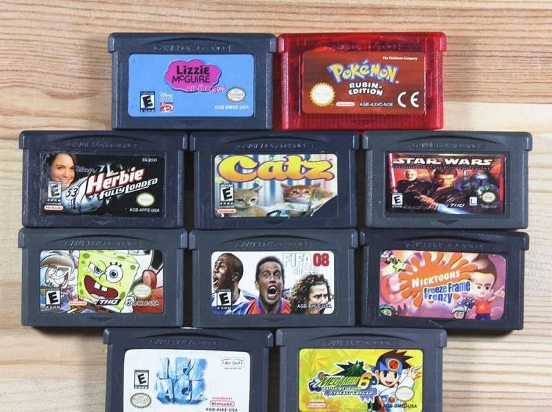 10 GameBoy Spiele zum TOP Preis! - GBA148