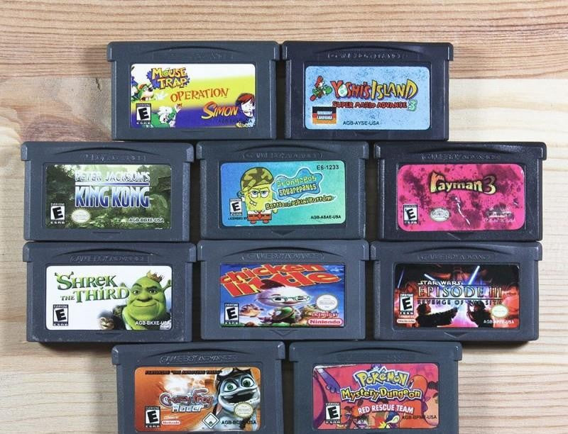 10 GameBoy Spiele zum TOP Preis! - GBA149