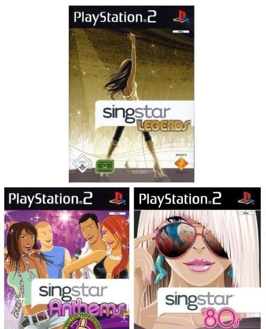 SingStar Compilation: Singstar Legends & 80s & Anthems