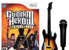 Guitar Hero 3: Legends of Rock + Gitarre / Guitar schwarz-rot + Mikrofon