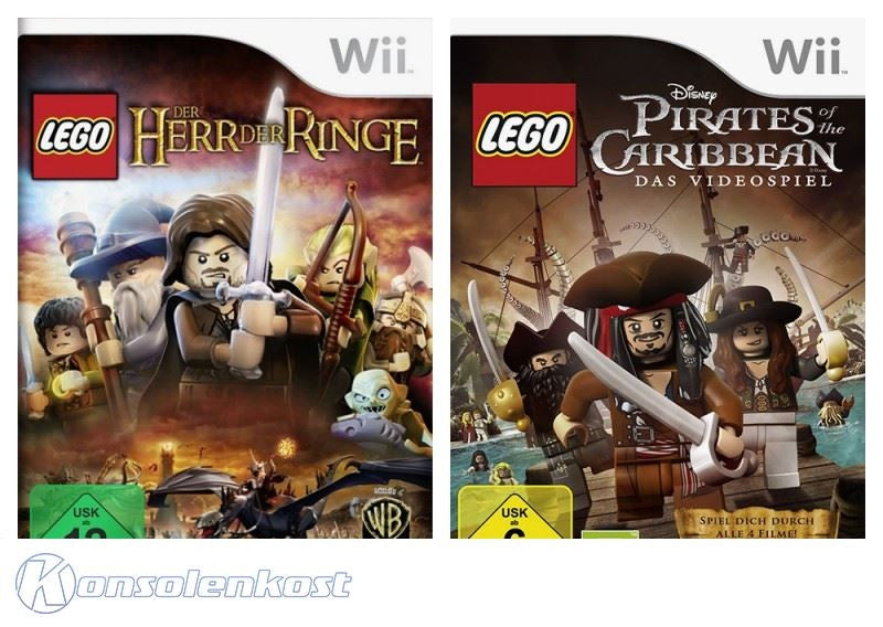 LEGO Bundle: Der Herr der Ringe + Fluch der Karibik
