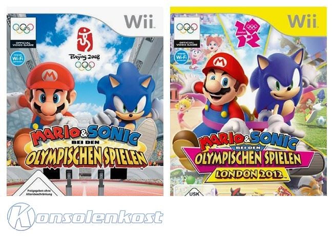 Mario & Sonic bei den Olympischen Spielen Bundle: Beijing 2008 + London 2012