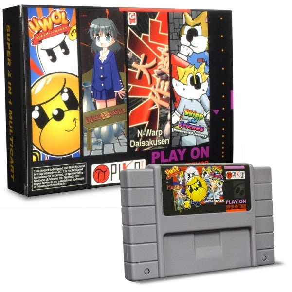 Piko Interactive: Super 4 in 1 Multicart (US)