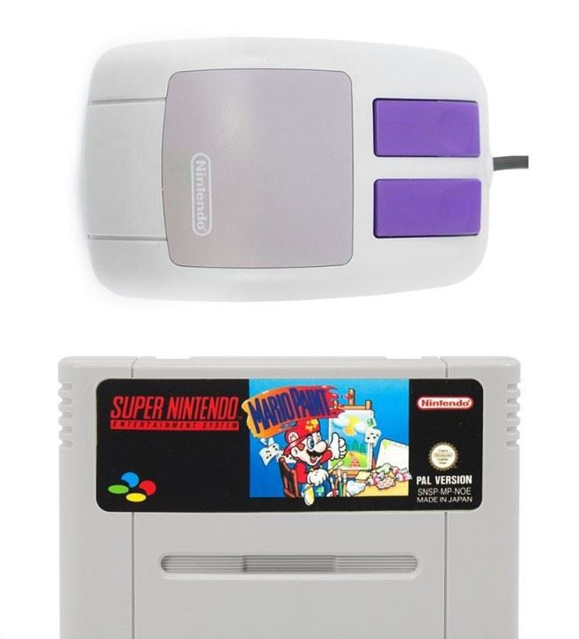 Mario Paint + Maus