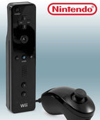 Original Remote + Nunchuk Controller schwarz [Nintendo]