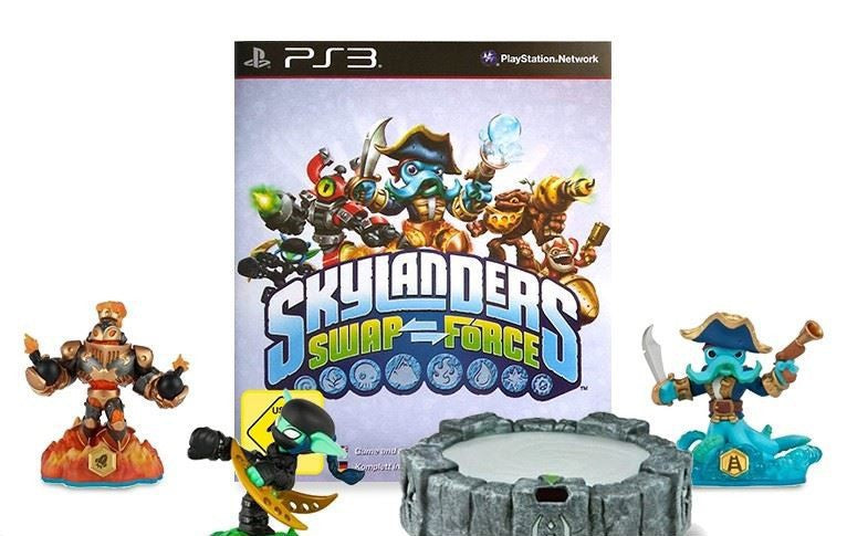 Skylanders: Swap Force + 3 Figuren + Portal of Power