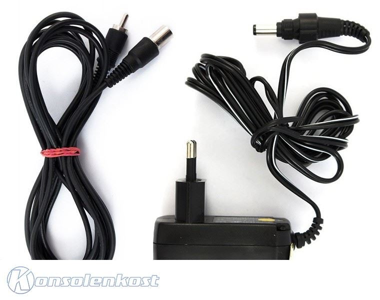 Zubehör Set: Antennenkabel & Netzteil