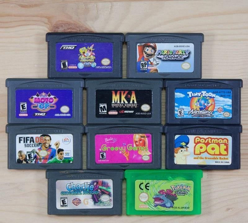 10 GameBoy Spiele zum TOP Preis! - GBA153