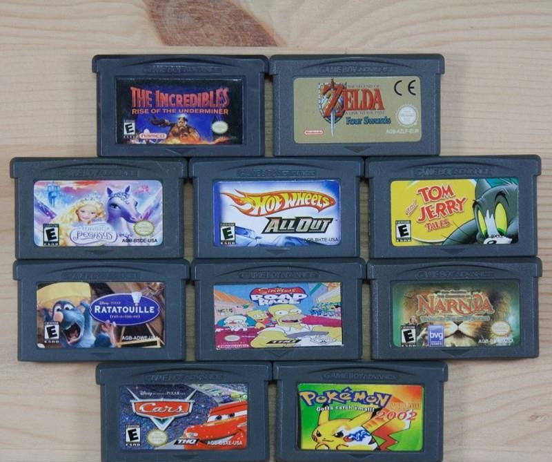 10 GameBoy Spiele zum TOP Preis! - GBA154