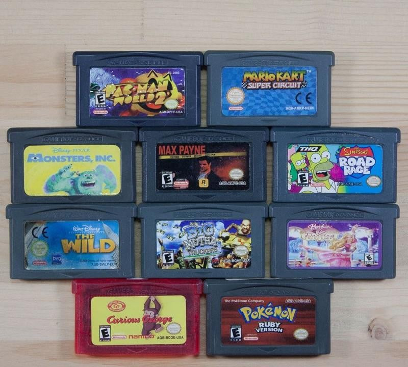 10 GameBoy Spiele zum TOP Preis! - GBA155