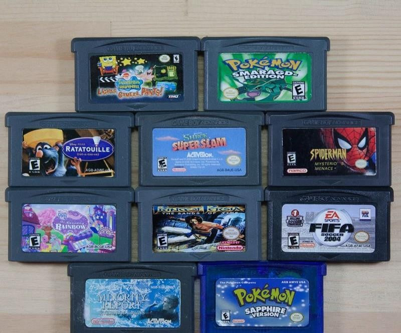 10 GameBoy Spiele zum TOP Preis! - GBA156