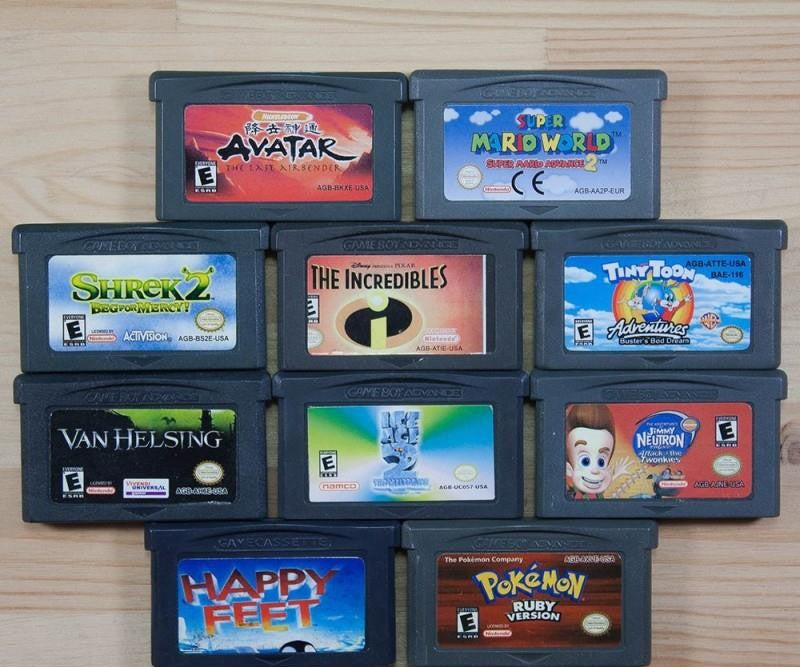 10 GameBoy Spiele zum TOP Preis! - GBA158