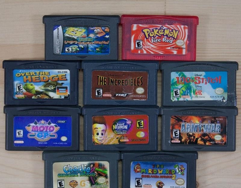 10 GameBoy Spiele zum TOP Preis! - GBA165