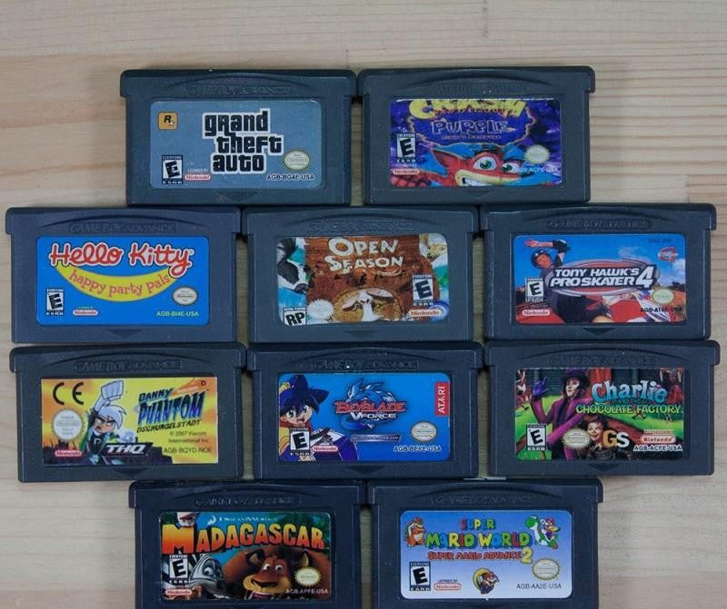 10 GameBoy Spiele zum TOP Preis! - GBA166