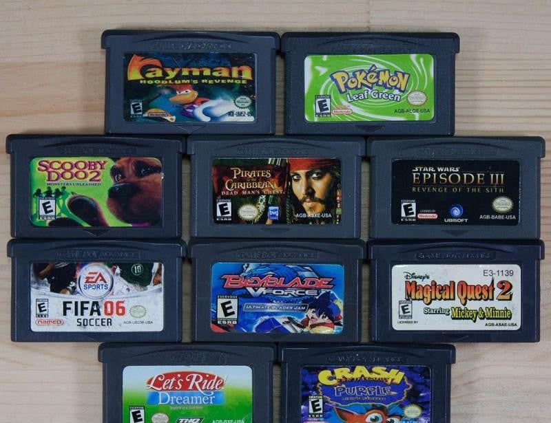 10 GameBoy Spiele zum TOP Preis! - GBA167