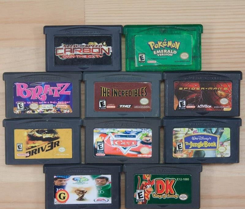 10 GameBoy Spiele zum TOP Preis! - GBA170