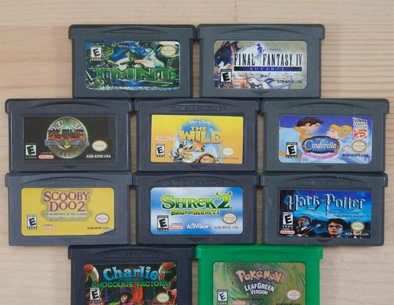 10 GameBoy Spiele zum TOP Preis! - GBA172