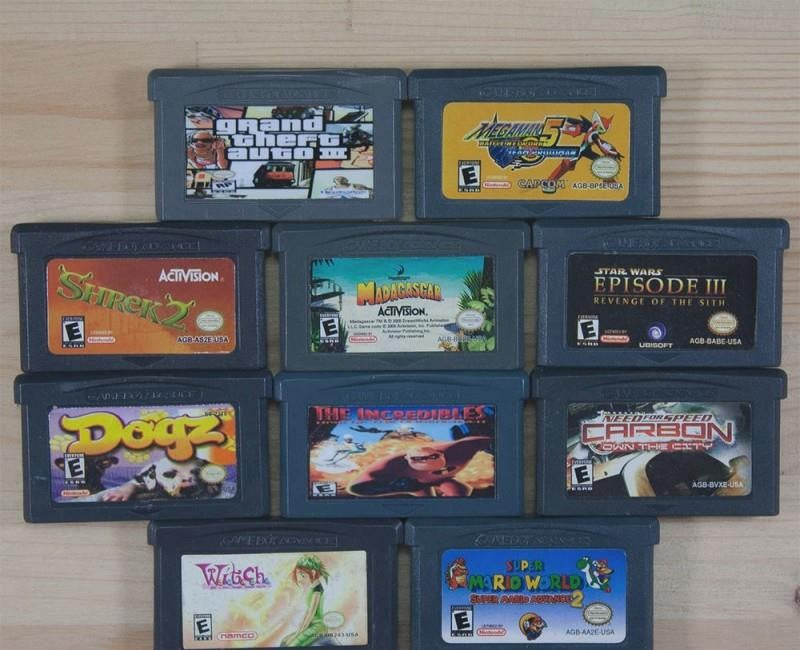 10 GameBoy Spiele zum TOP Preis! - GBA177
