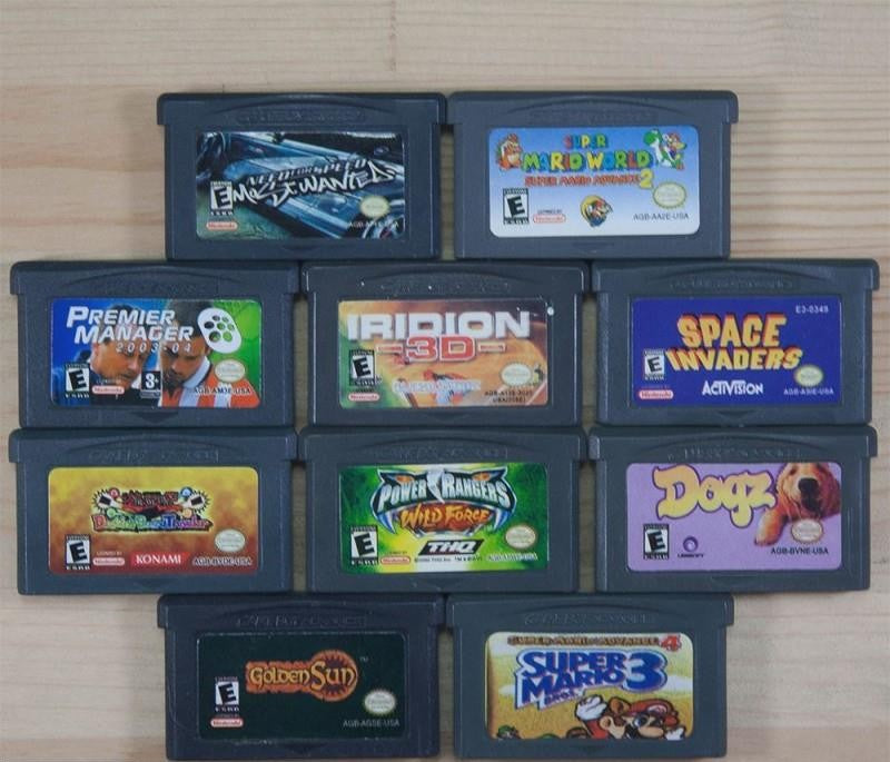 10 GameBoy Spiele zum TOP Preis! - GBA178