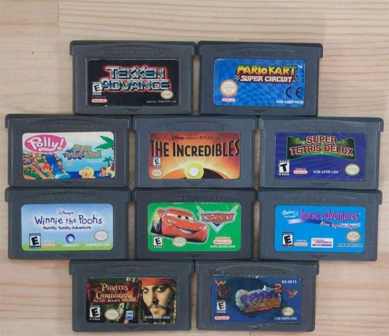 10 GameBoy Spiele zum TOP Preis! - GBA180