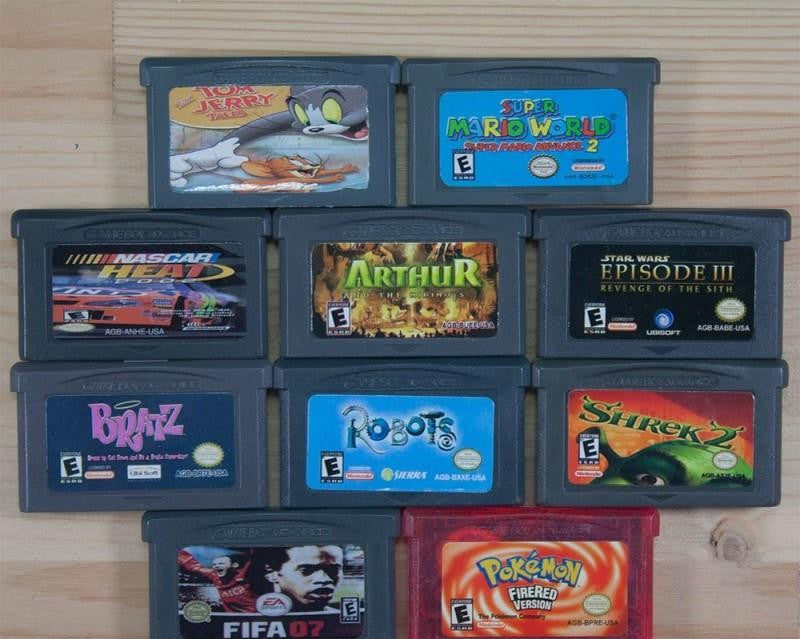 10 GameBoy Spiele zum TOP Preis! - GBA182
