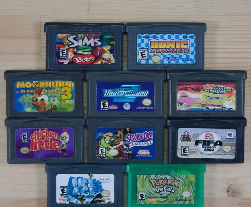 10 GameBoy Spiele zum TOP Preis! - GBA184