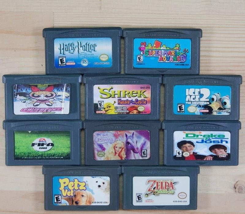 10 GameBoy Spiele zum TOP Preis! - GBA185