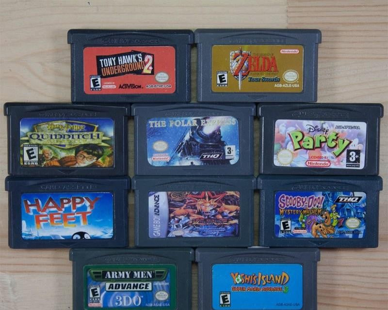 10 GameBoy Spiele zum TOP Preis! - GBA186
