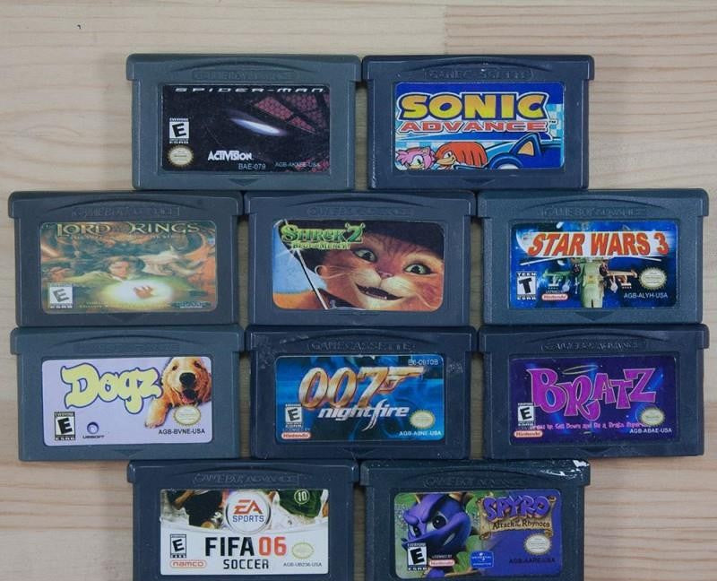 10 GameBoy Spiele zum TOP Preis! - GBA187