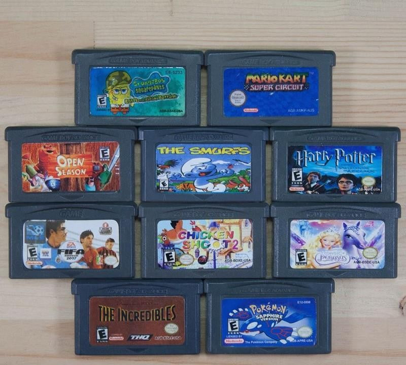 10 GameBoy Spiele zum TOP Preis! - GBA191