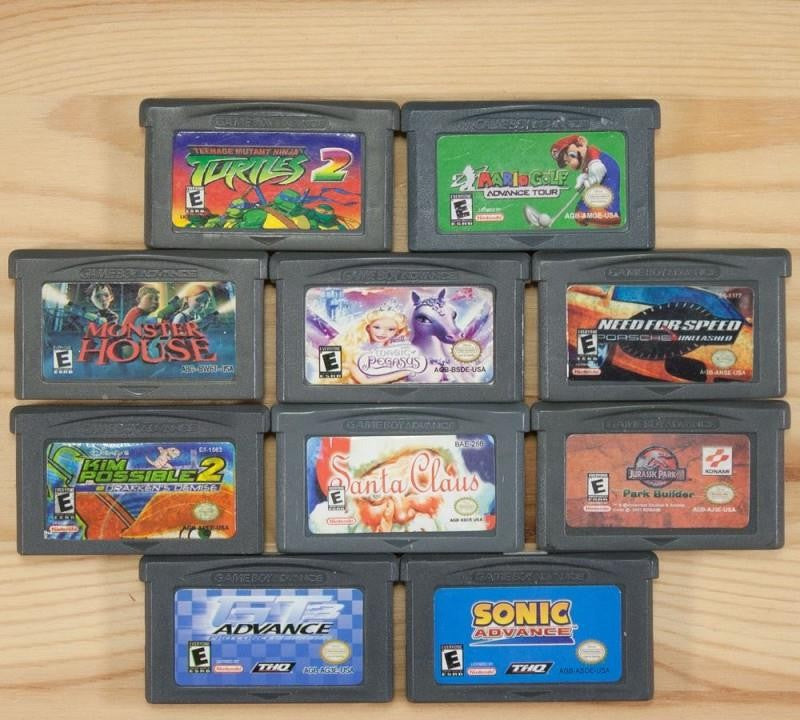 10 GameBoy Spiele zum TOP Preis! - GBA192