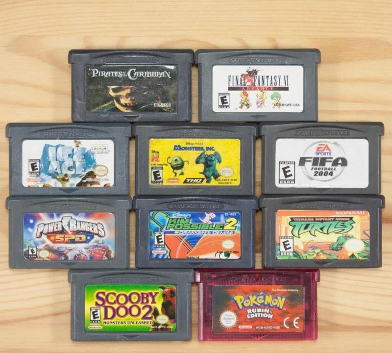 10 GameBoy Spiele zum TOP Preis! - GBA194
