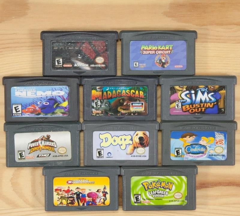 10 GameBoy Spiele zum TOP Preis! - GBA195