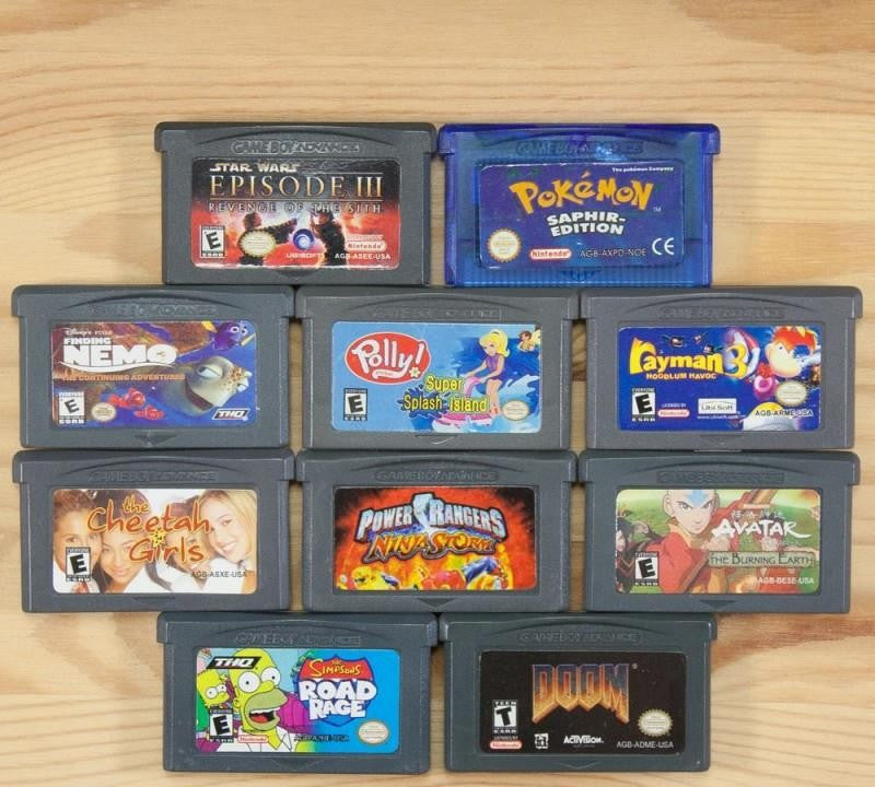 10 GameBoy Spiele zum TOP Preis! - GBA196