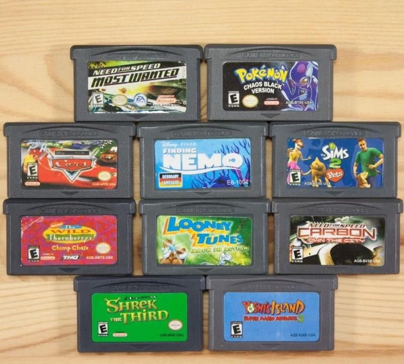 10 GameBoy Spiele zum TOP Preis! - GBA200