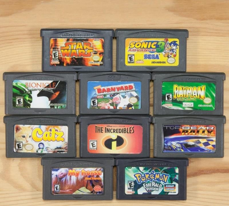 10 GameBoy Spiele zum TOP Preis! - GBA202