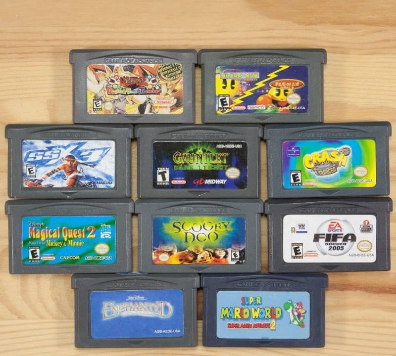10 GameBoy Spiele zum TOP Preis! - GBA203
