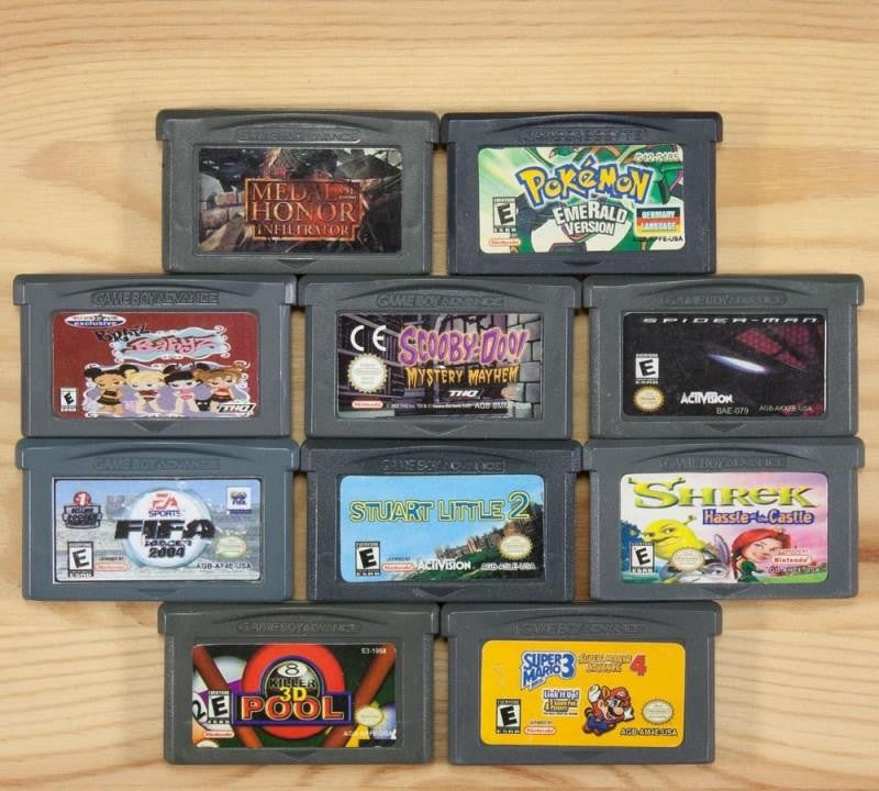 10 GameBoy Spiele zum TOP Preis! - GBA204