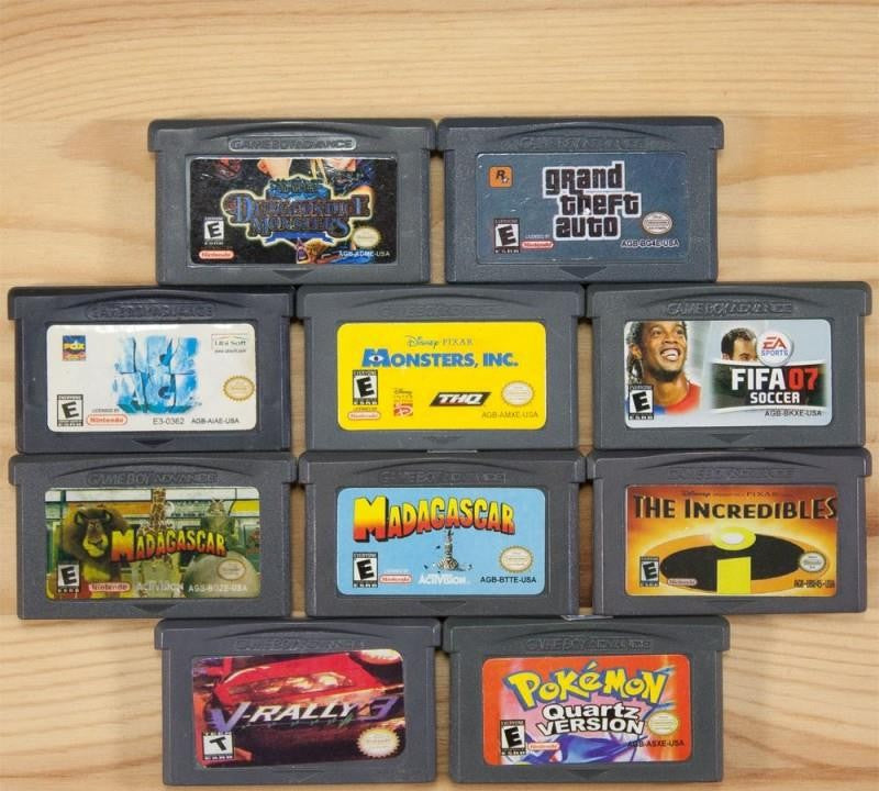 10 GameBoy Spiele zum TOP Preis! - GBA207