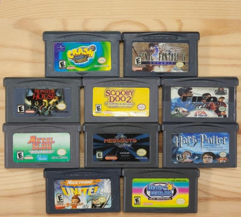 10 GameBoy Spiele zum TOP Preis! - GBA208