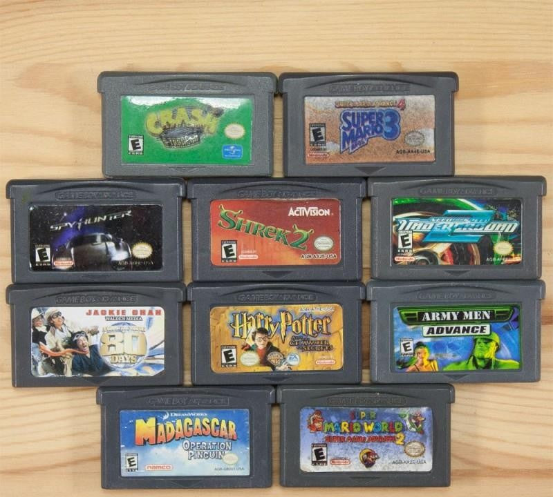 10 GameBoy Spiele zum TOP Preis! - GBA209