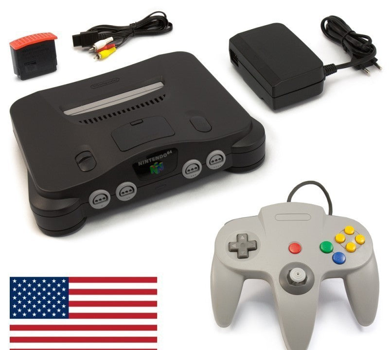 Konsole + Controller + Expansion Pak + Zubehör (US)