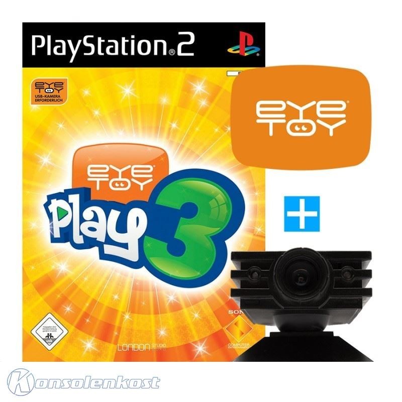EyeToy Play 3 + Kamera
