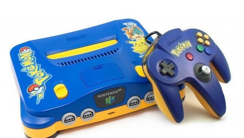 Konsole Pokemon Edition + Original Pikachu Controller + Zubehör — Pokemon Edition